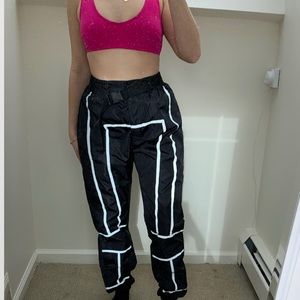 Reflective tape belt joggers - BRAND NEW. - PLT